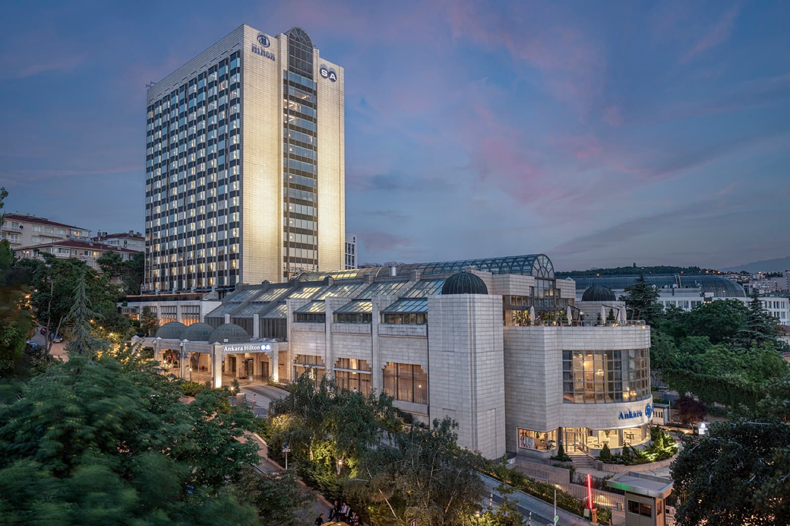 Ankara HiltonSA dış görünümü